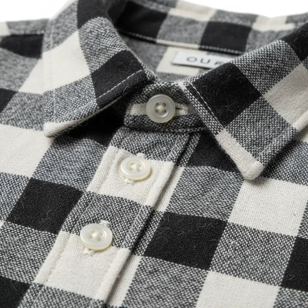 قميص كاروهات ناعم كاجوال