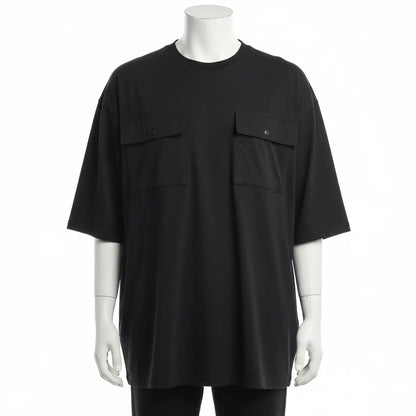 قميص أوفرسايز بجيوب مزدوجة