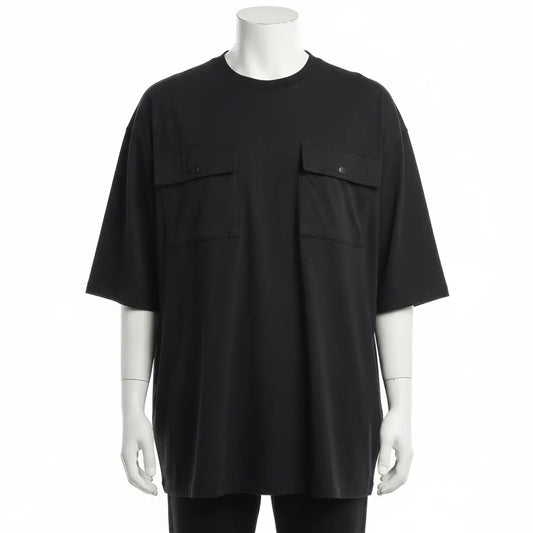 قميص أوفرسايز بجيوب مزدوجة