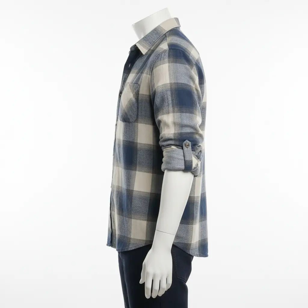 قميص كاروهات ناعم كاجوال