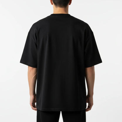 تيشرت أوفرسايز قطن سميك