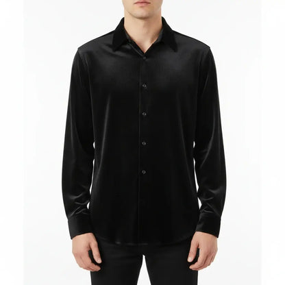 قميص مخملي ناعم