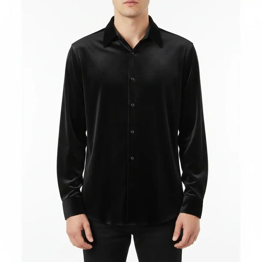 قميص مخملي ناعم