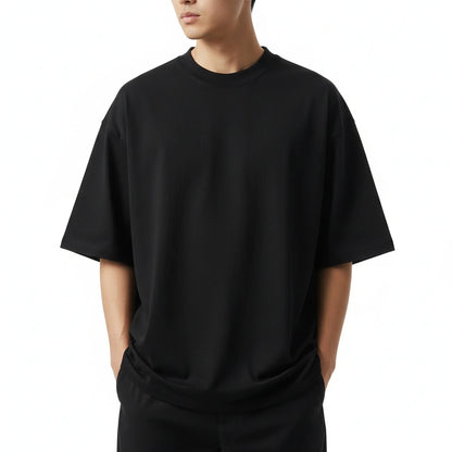 تيشرت أوفرسايز قطن سميك